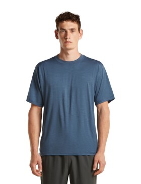 Pánské merino triko krátký rukáv ICEBREAKER Mens Merino 150 Tech Lite SS Relaxed Tee, Dawn velikost: S