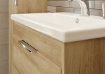 Mereo Vigo, koupelnová skříňka vysoká 170 cm, dub Riviera CN331N