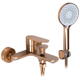 REA - Vanová nástěnná baterie DROP Brush Copper REA-B6397