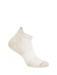 Pánské merino ponožky ICEBREAKER Mens Multisport Light Micro, Ecru Hthr/Alloy/Snow velikost: 42-44 (M)