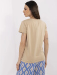 Tričko CLM TS 1639.12 beige S