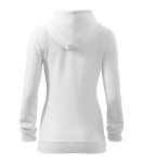 Trendy Zipper mikina dámská bílá L