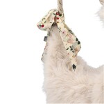 Módní dámská plyšová kabelka do ruky Raiga, světle béžová