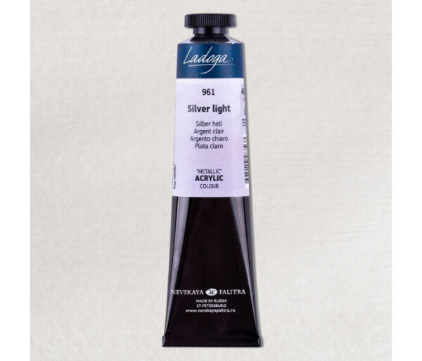Nevskaya Palitra Ladoga metallic 46 ml Silver light 961