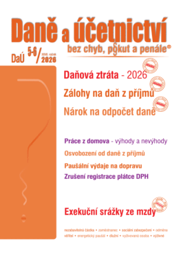 DaÚ 5-6/2026 Daně a účetnictví bez chyb, pokut a penále - Martin Děrgel