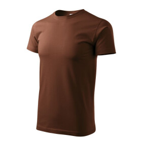 Malfini Basic M MLI-12938 čokoládové tričko Velikost: 3XL