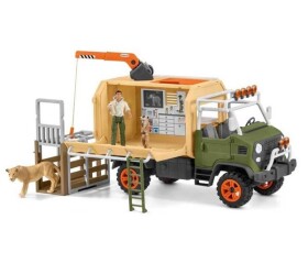 Schleich 42475 Wild Life Animal rescue large truck