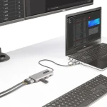 StarTech USB-C Multiport Adaptér stříbrná / USB-C hub / 2x HDMI / 3x USB-A / 60 Hz (167B-USBC-MULTIPORT)