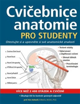 Cvičebnice anatomie pro studenty Ken Ashwell