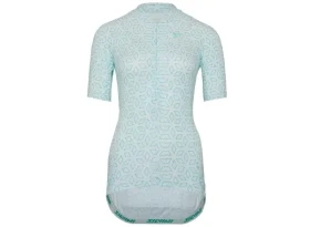 SIlvini Catirina dámský dres krátký rukáv Cloud/Green vel. XS
