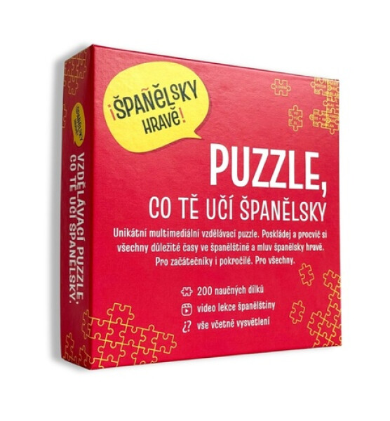 Španělsky Hravě! Puzzle, co tě učí španělsky - Václav Bolech