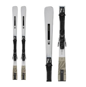 Sjezdové lyže SALOMON E S/Max N°10 + M10 GW L80, Silver délka: 160