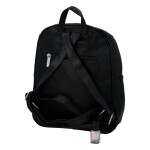 Módní dámský koženkový batůžek Sirina, černá