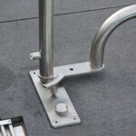 Domet Madlo pro skimmerové bazény délka 1210 mm - z broušené nerezové oceli AISI-316Ti