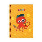 Blok spirálový modrý Kvído