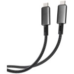 Roline 11.02.9077 USB 20Gbps (3.2 gen 2x2) USB C(M) - USB C(M), PD 240W, 1,5m, černý