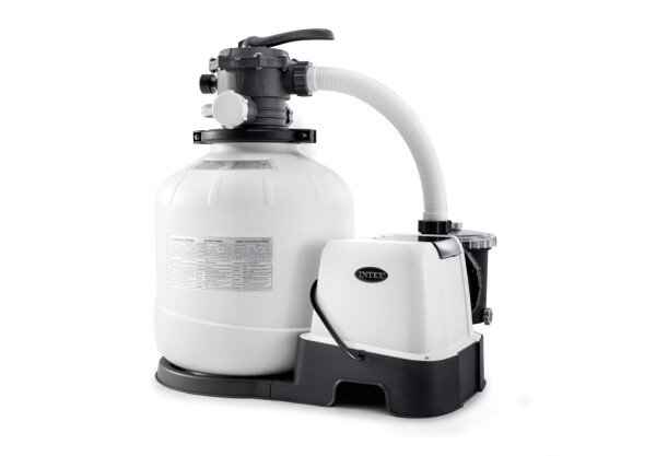 Krystal clear pískový filtr s čerpadlem a solinátorem 220-24 - Alltoys Intex