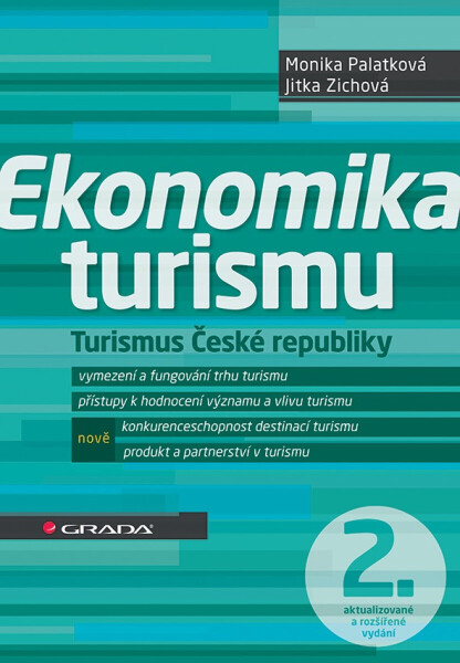 Ekonomika turismu - Monika Palatková, Jitka Zichová