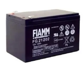 Fiamm FG21202 / Olověný akumulátor / 12V / 12Ah / AGM / životnost 5 let (07957)