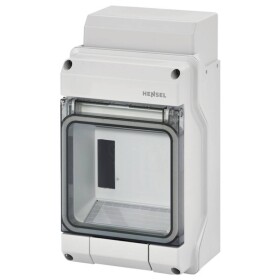 Hensel 6100056 KV 9104 malý rozváděč na omítku Počet modulů (šířka) = 4.5 Počet řádků = 1 Obsah 1 ks