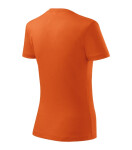 Basic tričko dámské oranžová XL