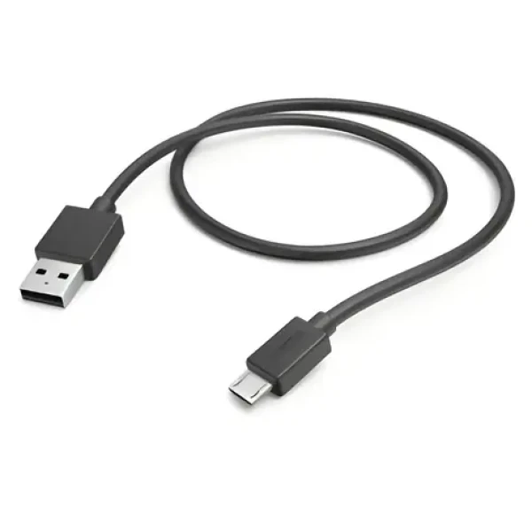 Hama černá / Nabíjecí kabel / USB-A - Micro-USB / 1 m