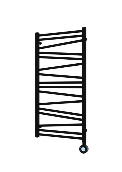 Radiátor elektrický SAT Lilon 97,5x50 cm černá matná SATRALI975500EBL SATRALI975500EBL