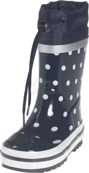 Dětské holinky Playshoes 181767 dots modrá Velikost: