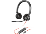 Poly Blackwire 3320-M černá / Náhlavní souprava / mikrofon / dvě sluchátka / USB-C (76J19AA)