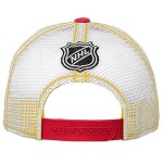 Outerstuff Dětská kšiltovka Calgary Flames NHL Lockup Meshback Adj.