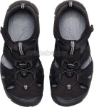 Dětské sandály Keen Seacamp II CNX youth black/grey Velikost: 38