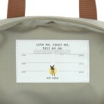 LÄSSIG Mini Square Backpack Little Gang light khaki