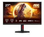 AOC MT 27" U27G4R - IPS,1920x1080/3840x2160, 360/160Hz,1ms,400cd,2xHDMI,DP,USBHub,Pivot EDF_492072