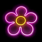 2Kids Toys LED NEON LIGHT lampička Květ (2D98104)