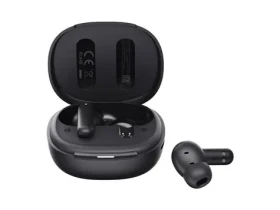 QCY MeloBuds HT16 černá / Bezdrátová sluchátka s mikrofonem / TWS / ANC / Bluetooth 5.4 / IPX4 / dobíjecí box (HT16 black)