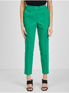 Orsay Zelené dámské kalhoty dámské