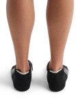 Dámské merino ponožky ICEBREAKER Wmns Multisport Light Micro, Black/Snow/Metro Heather velikost: 38-40 (M)