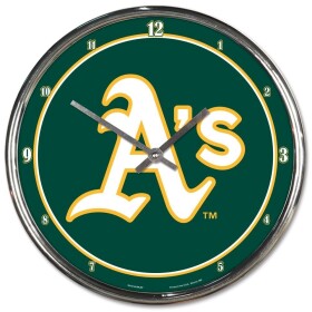 Hodiny Oakland Athletics MLB Athletics Chrome