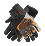 Moto rukavice Richa Bogota černo/oranžové - XL