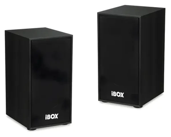 IBox IGLSP1B tmavé dřevo / Reproduktor / 2.0 / 10W / 147x74x95 mm (IGLSP1B)