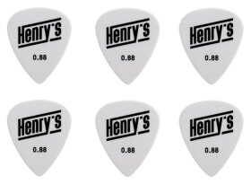 Henry`s Picks HEDEL88, DELTONE, STANDARD, 0.88mm, bílá, 6ks