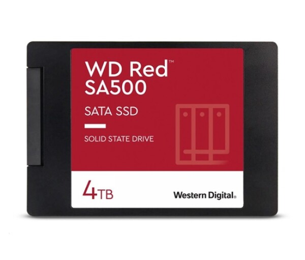 WD RED SSD 3D NAND WDS400T2R0A 4TB SATA/600 Powered by SanDisk, (R:560, W:530MB/s), 2.5" EDF_8100535