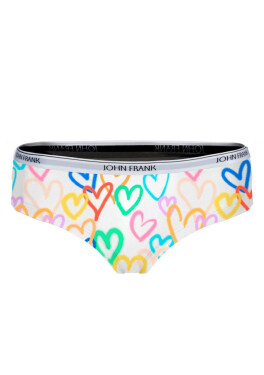 Dámské kalhotky John Frank WJFD-H57-HEARTS Dle obrázku XL