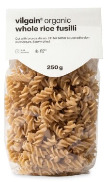 Vilgain Celozrnné těstoviny BIO – 4× fusilli z celozrnné rýže 250 g
