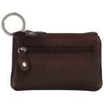 Kožená klíčenka Delami Ely, hnědá