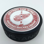 Mustang Puk Detroit Red Wings NHL Center Ice