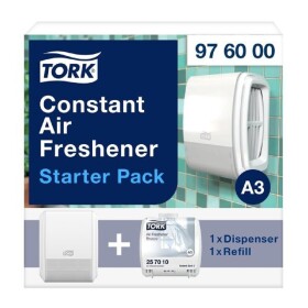 TORK PREMIUM zásobník na osvěžovač vzduchu Constant bílý A3 1 ks
