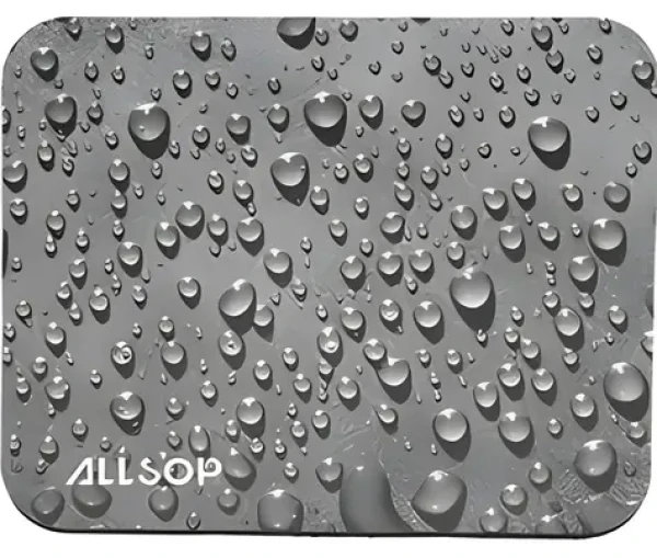 Allsop Kapky černá / Podložka pod myš / Antistatická / 277 × 267 mm (05493)