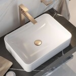 HANSGROHE - Metropol Umyvadlová baterie s výpustí Push-Open, kartáčovaný bronz 32512140
