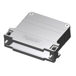 TRU COMPONENTS TC-2523000 D-SUB pouzdro adaptéru Pólů: 9, 9 plast, pokovený 180 ° stříbrná 100 ks